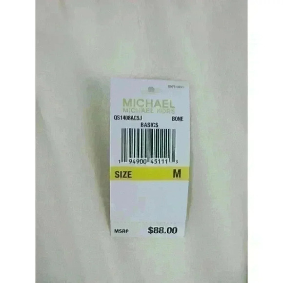 NWT $88 Michael Kors Womens M Off -the-shoulder Top - Picture 3 of 4